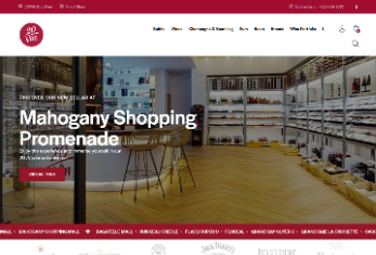 20/Vin wine and spirits e-commerce website