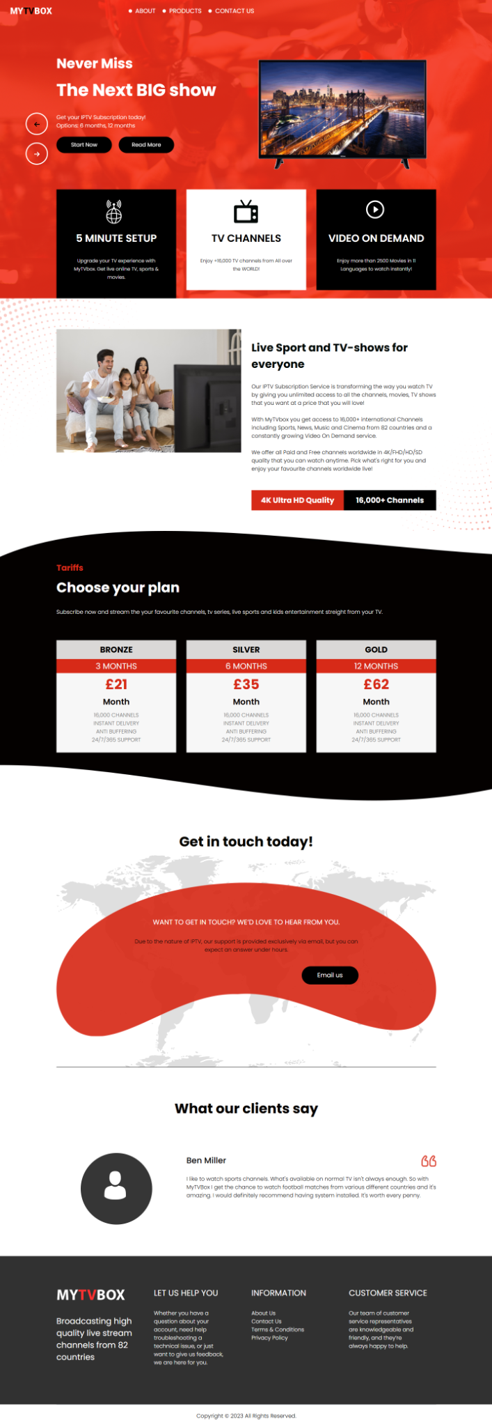 MyTVBox archived website