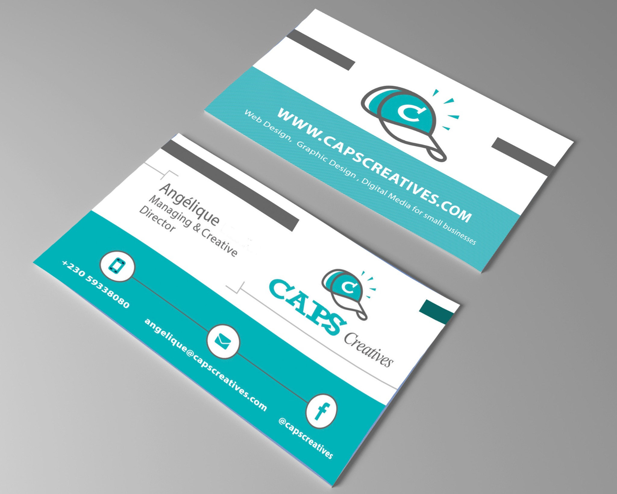 Patil Hunma business card design