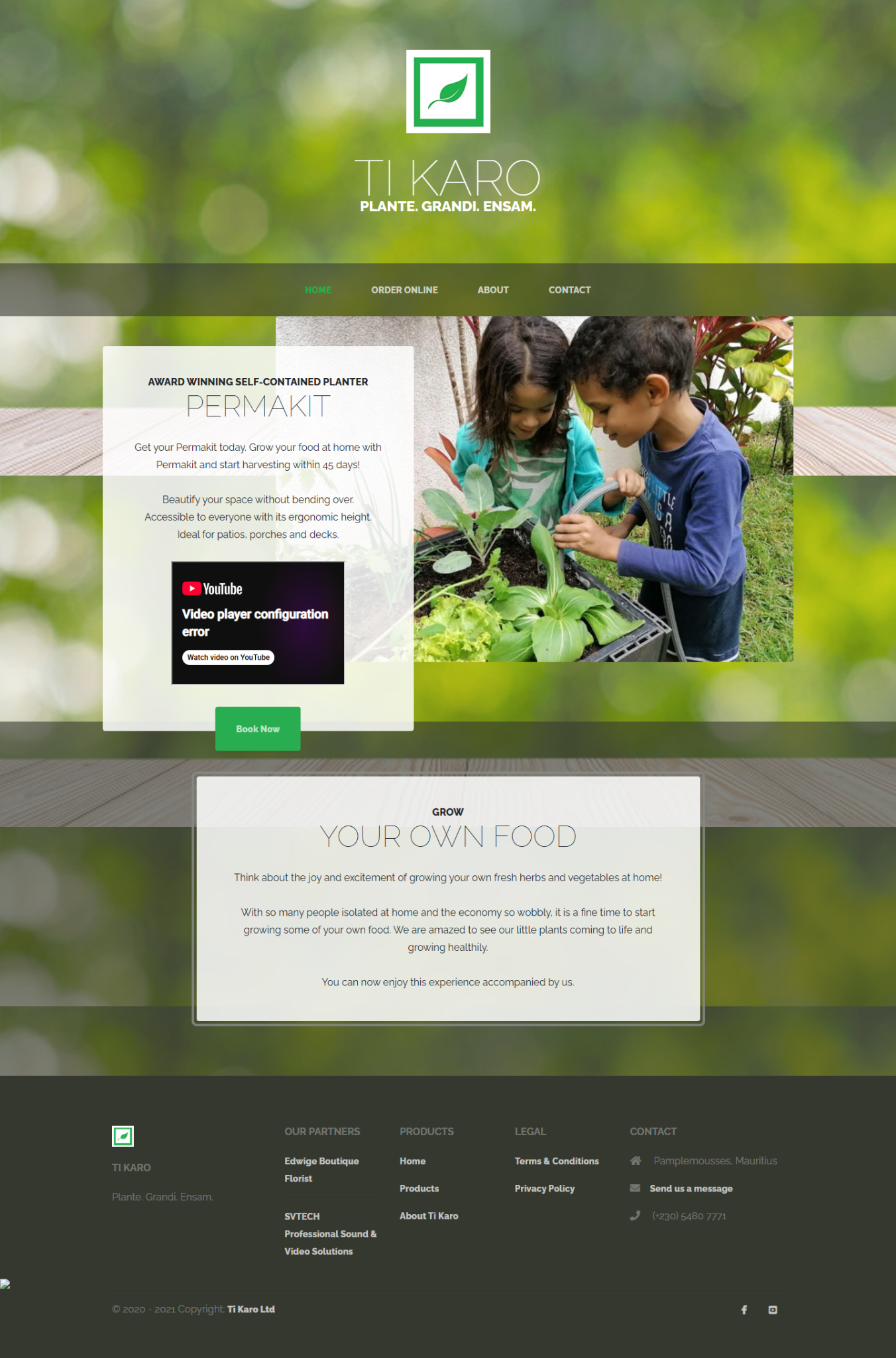 Ti Karo archived website